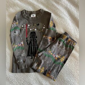 Star Wars Christmas Pajama Set Sz 4